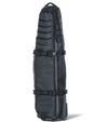 BAG BOY  ZTF Travel Bag Cover in black/charcoal detailing  standing vertically.