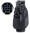 BagBoy Chiller Cart Golf Bag in Black/Stars and Stripes with 14 club divider top