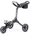 BagBoy Nitron Auto Open Golf Push Cart in Graphite/Charcoal