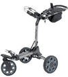 BagBoy Volt Electric Golf Cart in Silver/Blac
