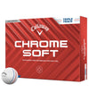 Callaway Chrome Soft Triple Track Golf Ball - packaging for 1 Dozen