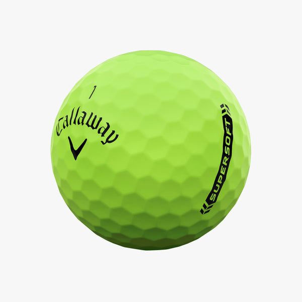 Callaway SuperSoft Golf Ball Matte Green