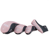 4 Headcovers for the Cleveland Bloom Womens Complete Golf Set - in Black with charcoal grey & pink accents