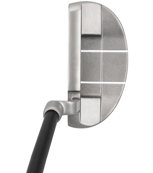 Mallet Putter from the Cleveland Bloom Womens Complete Golf Set - in Black with charcoal grey & pink accents