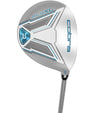 Fairway wood 22 degrees  from the Cobra Womens Fly-XL Complete Set 2024 Cart Bag silver/blue combination.