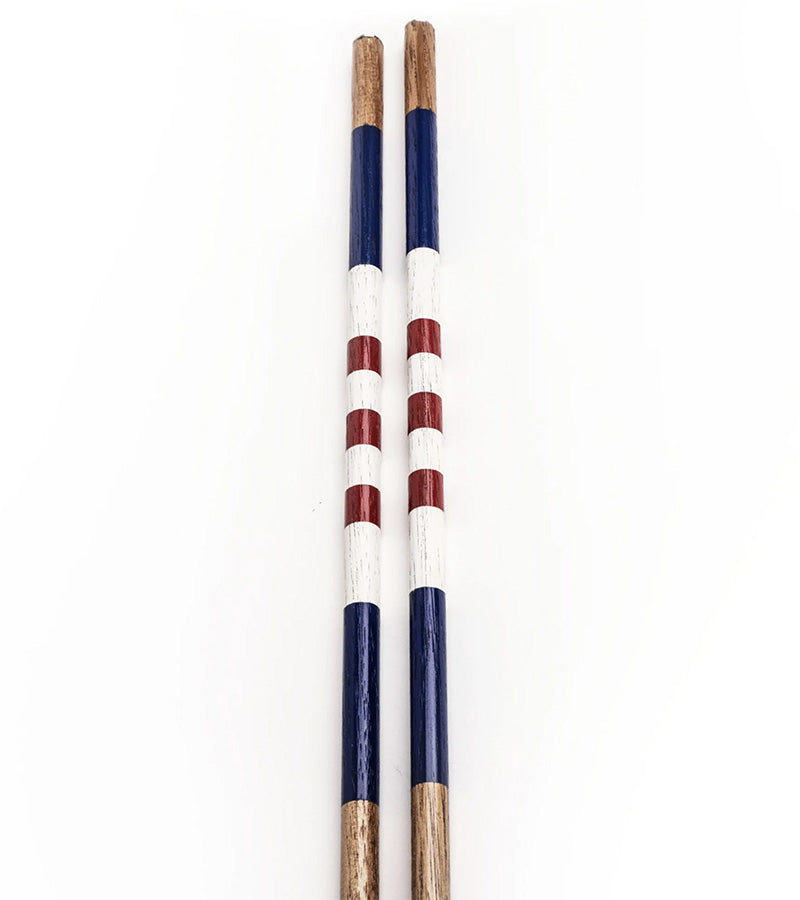 HazyGolf Alignment Sticks – American Glory - pair vertical