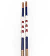HazyGolf Alignment Sticks – American Glory - pair vertical