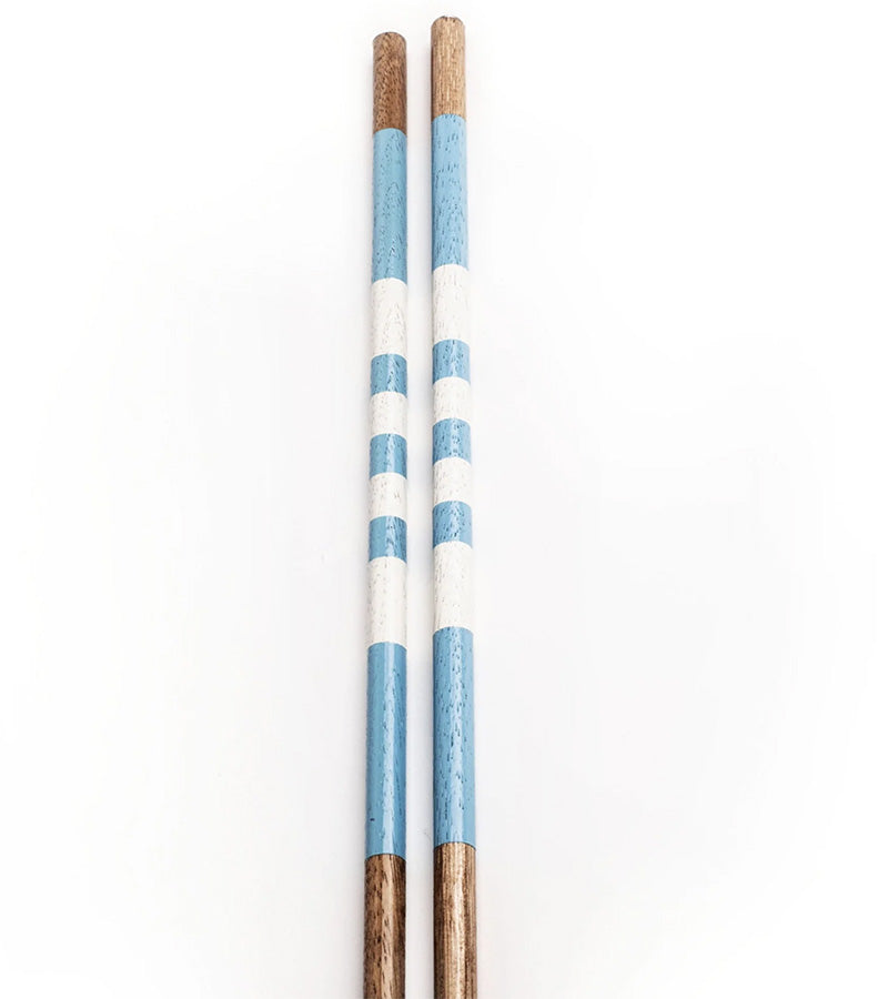 HazyGolf Alignment Sticks – Carolina Blues- pair vertical