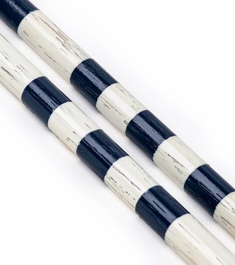 HazyGolf Alignment Sticks – The Nautical - pair closeup