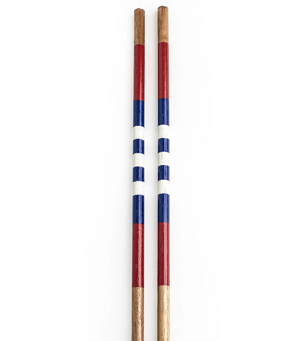 HazyGolf Alignment Sticks – The Patriot- pair vertical