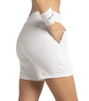inPhorm Cleo Womens Golf Shorts-right side in white
