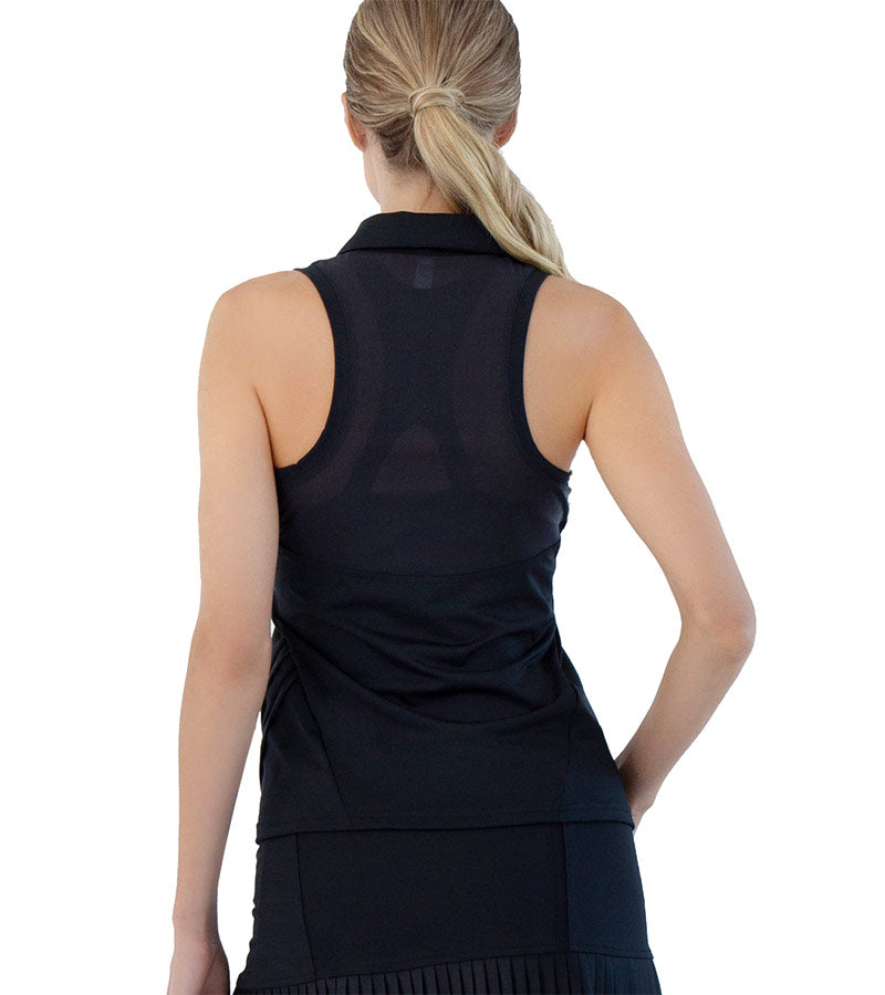 inPhorm Neisha Classic Sleeveless Womens Polo Shirt