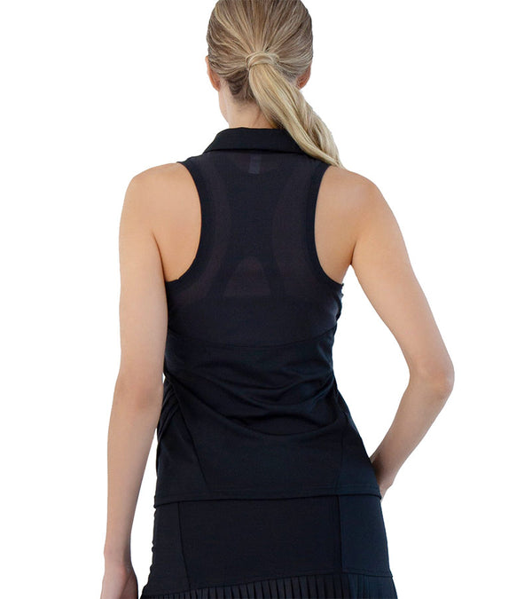 inPhorm Neisha Classic Sleeveless Womens Polo Shirt - 3 Colors