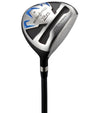 MacGregor Golf DCT3000 Premium Mens Golf Clubs Set - hybrid in black with silver & blue accents