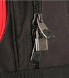 Orlimar 6.0 Deluxe Wheeled Golf Travel Cover in black - closeup detail of lock
