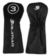 Orlimar Escape HL Mens Fairway Woods black headcovers with white lettering