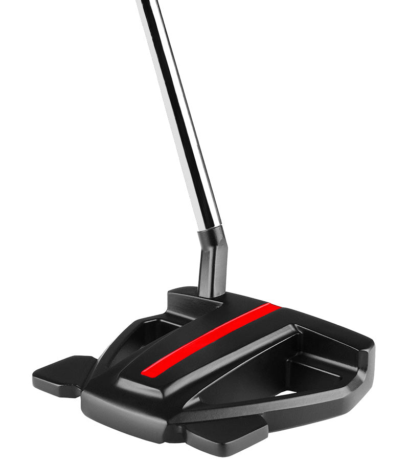 Orlimar Tangent F4 Mallet Putter in black with red alignment stripe