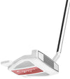 Orlimar Tangent F4 Mallet Putter in white -bottom and side with gooved face views