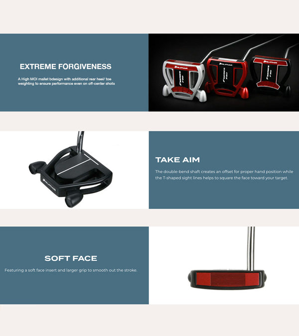 Orlimar F80 Mallet Putter - 34"/35"