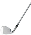 Orlimar Fat Sole Men’s Lob Wedge in silver & black - face view of club