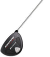 Orlimar Escape Mallet Chipper with a 37° loft in Black - bottom view showing rounded, teardrop-shaped sole of the club head.