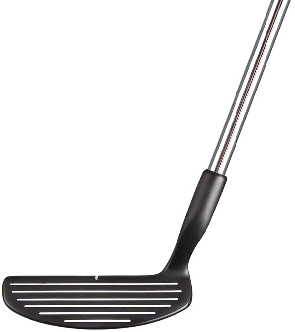 Orlimar Golf Escape Mallet Chipper in Black - face view with alignment markers