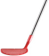 Orlimar Golf Escape Mallet Chipper in Red - face view with alignment markers