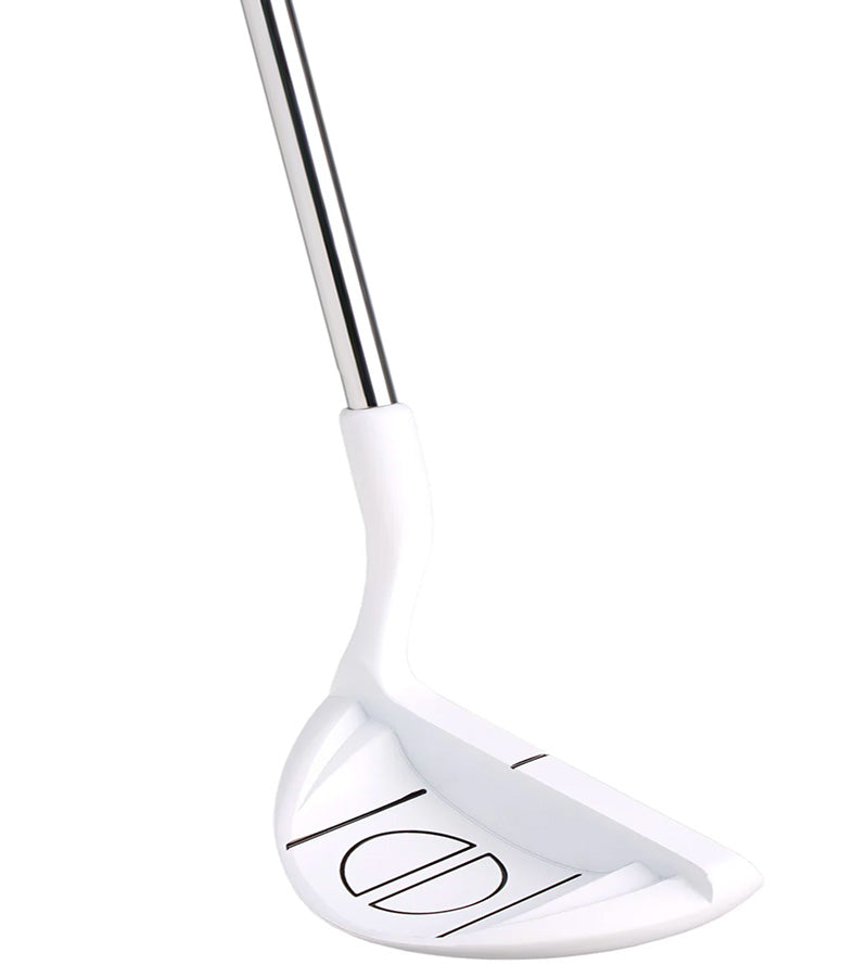 Orlimar Golf Escape Mallet Chipper in White with gooseneck hosel & alignment markers