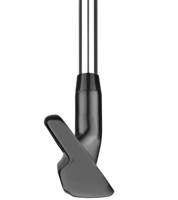 Orlimar Golf Intercept MB Men's Iron Set in Black - toe with side angle view
