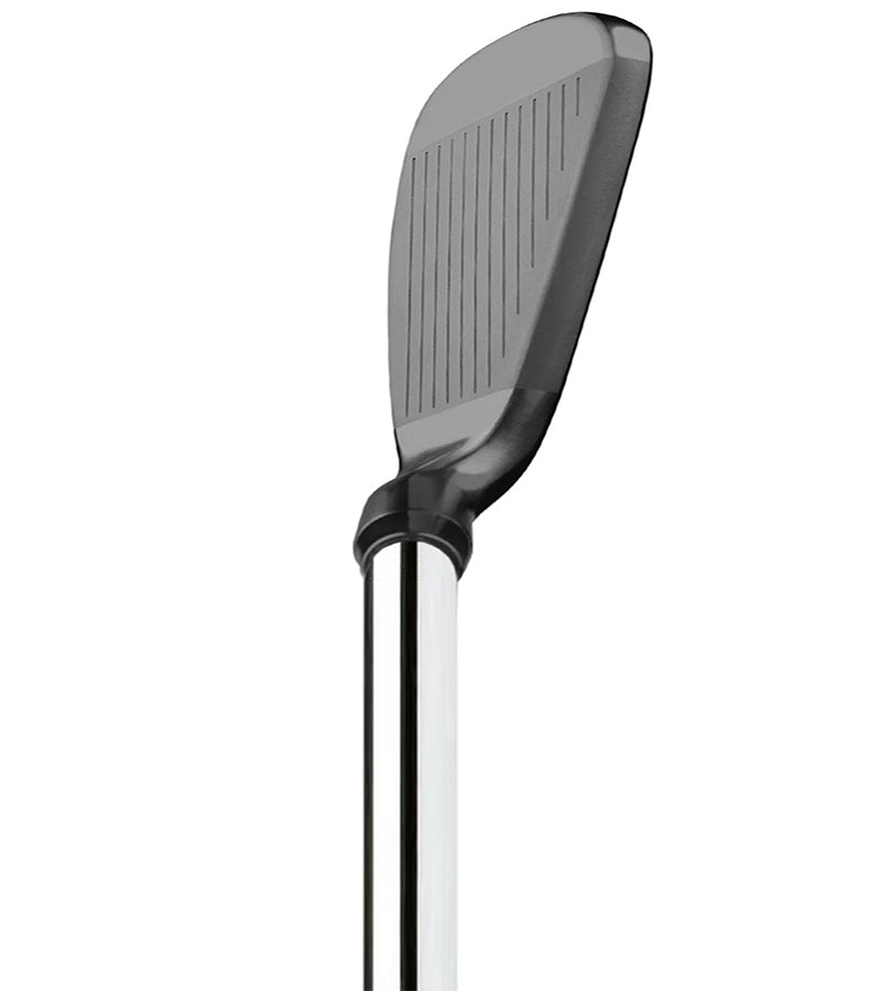 Orlimar Golf Intercept MB Men's Iron Set in Black -topline face view