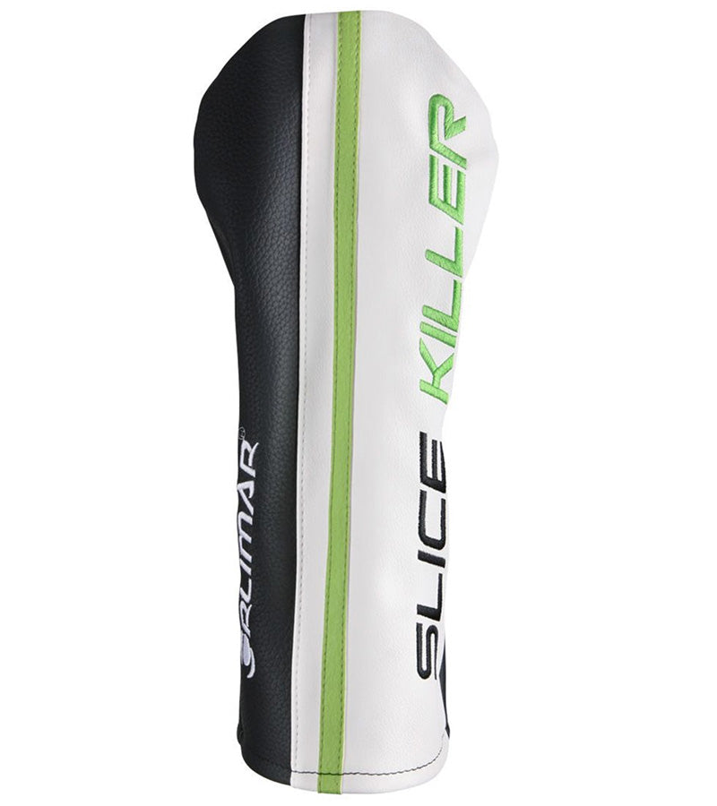 Orlimar Slice Killer Seniors Titanium Driver headcover - white, lack with reen accents