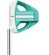 Orlimar Tangent T3 Women’s Mallet Putter in Seafoam Green/White - top view with alignment lines