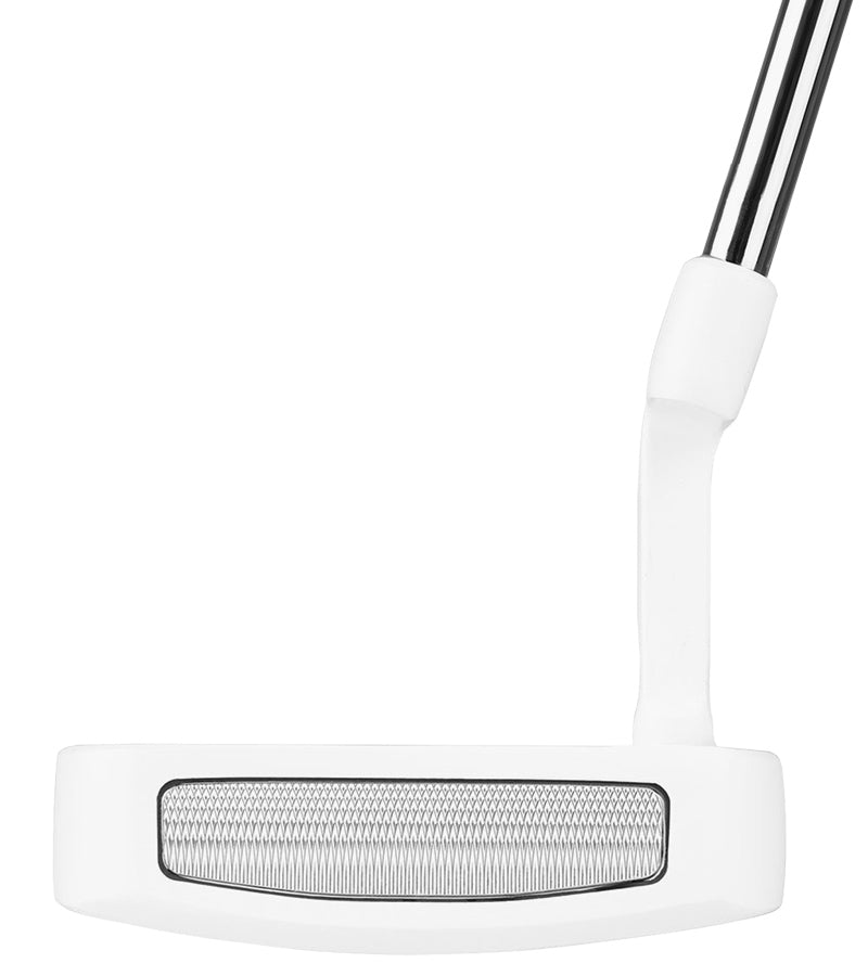 Orlimar Tangent T3 Women’s Mallet Putter in Seafoam Green/White - side with milled insert