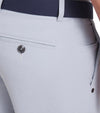 Puma 101 Avant Mens Golf Pants in Cool Mid Gray - closeup of back pocket with button