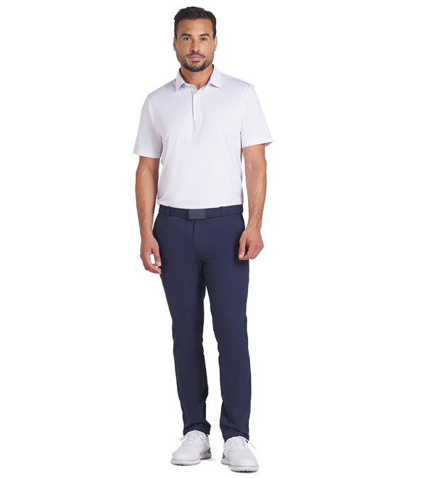 Puma 101 Avant Mens Golf Pants in Deep Navy - model front