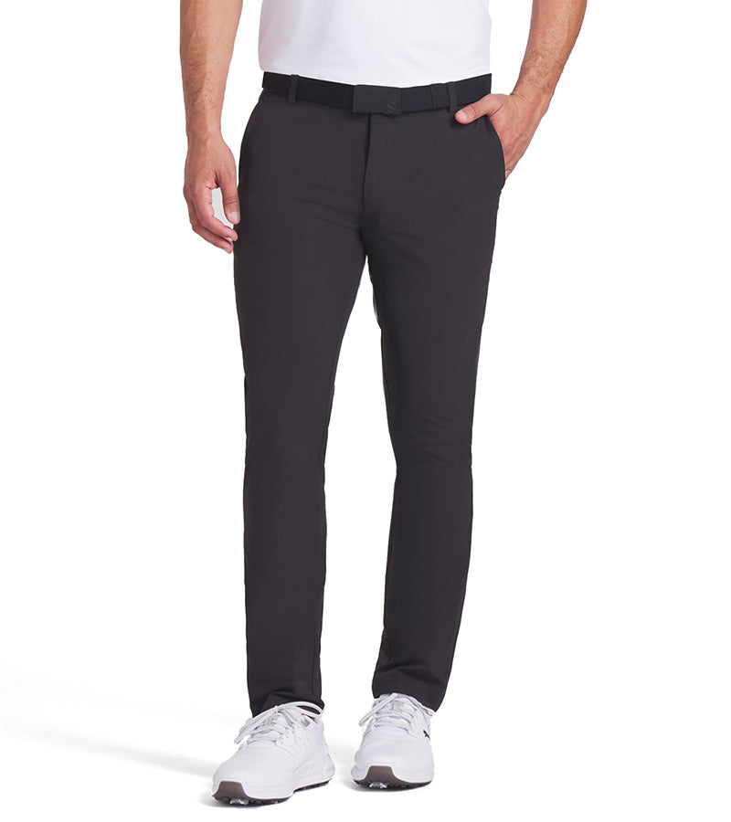 Puma 101 Avant Mens Golf Pants in Puma Black - front