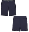 Puma 101 Solid Men’s Golf Shorts Inseam: 9" in Deep Navy -front & back views