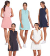 Puma Aerlon Mock Sleeveless Womens Golf Dress