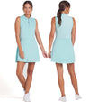 Puma Aerlon Mock Sleeveless Womens Golf Dress
