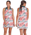Puma MATTR Beautiful Game Womans Golf Dress - 2 models showing front & back