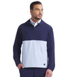 Puma Ripguard Anorak Pullover Mens Golf Jacket in Haute Tropic-partial model front view
