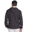 Puma Ripguard Anorak Pullover Mens Golf Jacket  in Puma Black-partial model back view