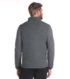 Puma Scotia 2.0 Golf Jacket in Mineral Gray - partial model back
view