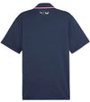 Puma Volition Tipped Men’s Golf Polo in Deep Navy - back