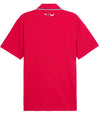 Puma Volition Tipped Men’s Golf Polo in Strong Red - back