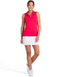 Puma Volition Tipped Sleeveless Womens Golf Polo Shirt