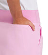 Puma Blake 17.5" Womens Golf Skirt - closeup back pocket in Pink Icing