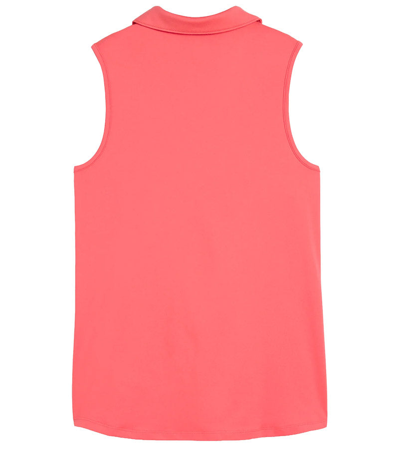 Puma CLOUDSPUN Piped Sleeveless Women's Golf Polo Shirt - 5 Colors