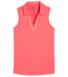 Puma CLOUDSPUN Piped Sleeveless Women's Golf Polo Shirt - 5 Colors