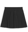 Puma Haute Womens Golf Skirt in puma black - back view